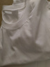 戰浩【2件】純棉短袖t恤男夏季衣服圓領(lǐng)半袖寬松白上衣純色打底衫體恤 白色+白色 3XL 建議【160-175斤】 曬單實(shí)拍圖