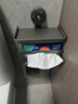 百悍衛生間吸盤(pán)紙巾盒廁所衛生紙置物架廁紙盒卷紙盒免打孔浴室掛件 曬單實(shí)拍圖