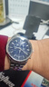 西鐵城（CITIZEN）手表男日韓表光動(dòng)能日顯三眼計時(shí)鋼帶商務(wù)送婦女節禮物AT2570-56L 曬單實(shí)拍圖