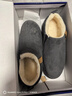 老北京布鞋男冬季棉鞋官方加絨加厚綿羊毛軟底防滑保暖老人冬鞋 灰色 41 曬單實(shí)拍圖