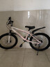 新款漸變色青少年山地車(chē)減震碟剎變速高承重車(chē)架自行車(chē)腳踏車(chē)單車(chē) 漸變櫻花粉-減震碟剎【變速】輻條輪 24寸【適合身高150-160厘米】 曬單實(shí)拍圖