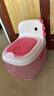 babycare兒童馬桶寶寶馬桶坐便器小馬桶小恐龍多功能坐便器 維爾粉 曬單實(shí)拍圖