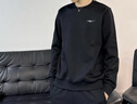鴻星爾克衛衣男春季圓領(lǐng)男士長(cháng)袖上衣舒適潮流休閑跑步套頭衫下擺收束衣服 曬單實(shí)拍圖