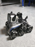 AOCTIK德國品牌智能遙控機器狗兒童玩具手勢感應機械寵物小男孩生日禮物 【手柄+手勢感應】銀色-八輪機械 生日六一元旦圣誕新年送禮物 曬單實(shí)拍圖