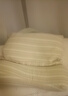 蕎麥護頸枕助眠肩頸支撐頸椎枕草本枕頭蕎麥三角枕頭組合可拆洗 淺藍色條紋 單只 蕎麥枕頭 36cm*14cm +34*25 曬單實(shí)拍圖