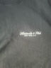 Abercrombie & Fitch美式復古舒適重磅棉質(zhì)LOGO圓領(lǐng)短袖T恤25夏季男裝123-5027 黑色 L (180/108A) 曬單實(shí)拍圖