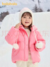 巴拉巴拉童裝兒童羽絨服女童外套冬裝寶寶大童保暖連帽甜 曬單實(shí)拍圖