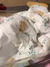 全棉時(shí)代（PurCotton）嬰兒包被純棉寶寶包被產(chǎn)房襁褓被子包單巾睡袋保溫透氣秋冬 【秋冬款】卡斯帕風(fēng)車(chē) 90×90cm 曬單實(shí)拍圖