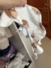 babycare嬰兒純棉口水巾花瓣圍嘴新生寶寶口水圍兜云端小狗3條裝28*28cm 曬單實(shí)拍圖