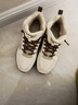 安踏踏洲大棉鞋女鞋秋冬季加絨加厚休閑鞋高幫厚底耐磨止滑保暖運動(dòng)鞋 曬單實(shí)拍圖