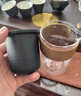 MDUG行茶具便攜式戶(hù)外套裝快客杯露營(yíng)辦公室泡茶玻璃茶壺禮物整套 雅黑-觀(guān)山快客杯套裝 6個(gè) 一壺3杯（送茶巾）帶濾芯 曬單實(shí)拍圖
