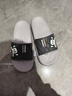 大嘴猴夏季新款外穿遛彎涼拖鞋男士家居室內浴室防滑厚底踩屎感拖鞋女士 灰色 42-43 標準碼 曬單實(shí)拍圖