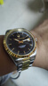 瑪莎拉蒂（MASERATI）手表男歐美名表學(xué)生運動(dòng)計時(shí)表石英鋼帶防水大表盤(pán)生日禮物送男士 【潮流】黑巖金 R8853100042 曬單實(shí)拍圖