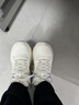 喬丹小千禧運動(dòng)鞋女鞋革面防水休閑鞋復古老爹鞋輕便厚底增高跑步鞋女 曬單實(shí)拍圖