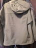 探路者【峰行】軟殼衣戶(hù)外徒步登山服防風(fēng)防潑水通勤春秋季夾克連帽外套 松綠-TAEEBN91800 XL 曬單實(shí)拍圖