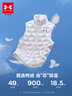 安德瑪（Under Armour）【熱力羽絨】男女童輕薄羽絨服馬甲秋冬保暖兒童背心244105170 白色 170 曬單實(shí)拍圖