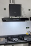 百得（BEST）華帝出品抽油煙機頂吸大吸力家用變頻歐式脫排油煙機燃氣灶套裝熱水器廚房三件套 【套裝】E708+灶QE301液化氣65%高熱效 曬單實(shí)拍圖