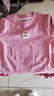 歐姆熊女童長(cháng)袖t恤春秋款2025新款小女孩寶寶秋裝打底衫兒童裝秋季上衣T 粉紫色 100 曬單實(shí)拍圖
