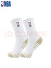 NBA籃球襪男高筒運動(dòng)長(cháng)襪銅離子抗菌紗線(xiàn)秋冬保暖加厚毛巾底棉襪3雙 曬單實(shí)拍圖