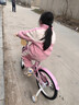 哈叮龍兒童自行車(chē)男女孩2-3-6-10歲小孩腳踏車(chē)輕便單車(chē)公主款小學(xué)生童車(chē) 米黃-黑胎+運動(dòng)款+靜音輪 20寸適合9-12歲【125-159CM】 曬單實(shí)拍圖