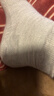 棉十三襪子男【加厚加絨保暖】毛圈襪秋冬純色中筒襪男士抗寒襪高筒長(cháng)襪 曬單實(shí)拍圖