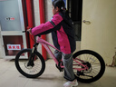 途銳達兒童山地自行車(chē)8-12歲大童男女孩變速單車(chē)小學(xué)生24寸雙碟剎腳踏車(chē) MTS050【元氣粉】 22寸【7速】 曬單實(shí)拍圖