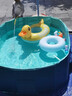 西哈泳士免充氣游泳池家用可折疊兒童嬰兒游泳桶加厚成人大型支架戶(hù)外泳池 1.6米 夾網(wǎng)5層加厚【入門(mén)套餐】 曬單實(shí)拍圖