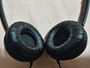 承策 適用森海塞爾PX100 PX200 ii耳機海綿套套PX80 PMX200耳機套頭戴式隔音加厚頭梁棉皮套耳機配件 黑色皺皮耳套一對【原配款】 曬單實(shí)拍圖