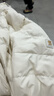 ELAND【無(wú)界鵝絨服】衣戀羽絨服女時(shí)尚連帽短款外套2025冬季新款 象牙白/白色(39)Ivory M /165 曬單實(shí)拍圖