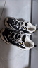 斯凱奇（Skechers）春季情侶運動(dòng)鞋加絨熊貓鞋輕便舒適軟底896268 黑色/自然色/BKNT 38 偏大,建議拍小一碼 曬單實(shí)拍圖
