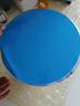 walfos蛋糕轉盤(pán)防滑墊硅膠墊裱花轉臺揉面墊圓形裱花臺托盤(pán)烘焙家用墊子 裱花臺硅膠防滑墊 (藍色) 曬單實(shí)拍圖