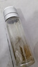 skingcond德國男士玻璃杯一鍵開(kāi)蓋車(chē)載保溫杯防摔高硼硅雙層茶水分離杯子 車(chē)載雙層高端銀 500ml+杯刷+杯套 曬單實(shí)拍圖