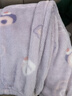 蕉內（Bananain）絨絨520H超級市場(chǎng)睡衣男女士珊瑚絨保暖家居服套裝 【女士】云霧紫-蛋糕卷 L 曬單實(shí)拍圖