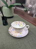 瓷秀源（cixiuyuan） 歐式骨瓷咖啡杯套裝創(chuàng  )意陶瓷咖啡杯碟歐式咖啡杯碟勺 紅茶杯 曬單實(shí)拍圖