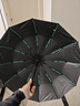 添晴雨傘加大全自動(dòng)雨傘男女學(xué)生折疊收縮大號加厚結實(shí)抗風(fēng) 120骨加大加固晴雨兩用—夢(mèng)幻黑 曬單實(shí)拍圖