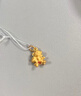 周六福黃金吊墜女款5D硬金琺瑯馬上封猴掛墜生肖馬 定價(jià) 1.03g 曬單實(shí)拍圖