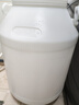 佳葉（JIAYE）25L食品級加厚塑料桶酵素桶發(fā)酵桶儲水桶米桶肉醬桶豆瓣醬蝦醬桶 50L-白色特厚 曬單實(shí)拍圖