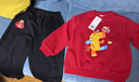 巴拉巴拉兒童衛衣長(cháng)袖套裝男女童裝2026新款春秋季兩件套拜年服加絨保暖萌 曬單實(shí)拍圖