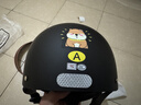 格術(shù)頭盔 電動(dòng)車(chē)3c認證四季通用新國標A類(lèi)電瓶車(chē)半盔男女士騎行安全帽 黑色 曬單實(shí)拍圖