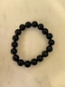 中國黃金時(shí)來(lái)運轉黑曜石手串男士時(shí)尚手鏈生日禮物男友老公周年紀念 時(shí)來(lái)運轉黑曜石手串12mm 京速達 曬單實(shí)拍圖