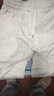凡客誠品（VANCL）褲子男春秋新款百搭寬松休閑長(cháng)褲男士時(shí)尚針織直筒褲 白花灰 M 曬單實(shí)拍圖