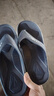 人字拖男士夏天軟底防滑簡(jiǎn)約戶(hù)外穿沙灘夾腳踩屎感涼拖鞋休閑韓版 藏青【時(shí)尚外穿】 42-43碼（適合41-42碼） 曬單實(shí)拍圖
