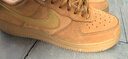 耐克NIKE女空軍一號AF1 新年禮物 運動(dòng)鞋FZ7372-200小麥色39 曬單實(shí)拍圖