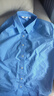 優(yōu)衣庫女裝全棉襯衫/長(cháng)袖襯衣休閑通勤外套26春夏新款482828 63 天藍色 M 曬單實(shí)拍圖