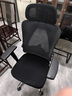 永藝撐腰椅M60 人體工學(xué)椅電腦椅辦公座椅可躺椅子午休椅電競椅 M60-頂配【升降扶手+腳托】黑 曬單實(shí)拍圖