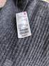 優(yōu)衣庫女裝舒芙蕾半高領(lǐng)針織衫/毛衣毛衫479158 08 深灰色 3XL /170/108C 曬單實(shí)拍圖