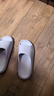 樸西男士四季抗菌室內浴室洗澡防滑居家情侶涼拖女 灰色 42-43 曬單實(shí)拍圖