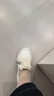 百麗（Belle）馬賽克百搭老爹鞋女2026春新商場(chǎng)款厚底增高休閑鞋F1K1DAM6預售 米白色 37 (235mm) 曬單實(shí)拍圖