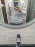 特步鉅惠衛衣百搭上衣寬松休閑打底衫衛衣衛褲運動(dòng)服長(cháng)袖t恤衫 淺花灰7-秋款-0153 M 曬單實(shí)拍圖