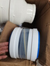 油煙機150/160/180軟管轉110變徑接頭大小頭帶止逆閥廚房煙管變小 同心異徑止逆閥 曬單實(shí)拍圖